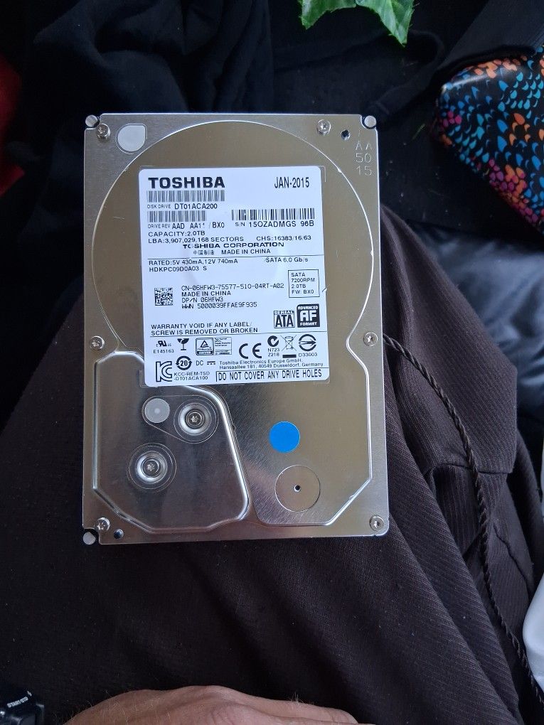 Toshiba Hard Drive
