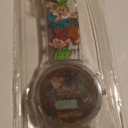 Snow White And The Seven Dwarfs Watch. Need Batteries. 