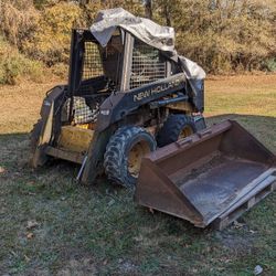 New Holland LX665 Turbo Diesel Skid Steer Needs Work