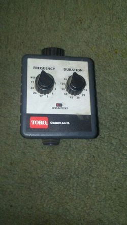 TORO WATER TIMER