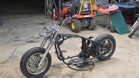 Yamaha Motorcycle rolling chassis
