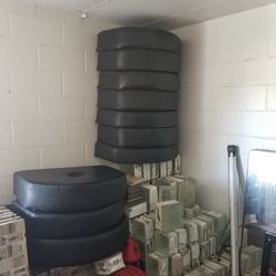 Large Black Seat Cushions 8-10 inches thick Cheap $15