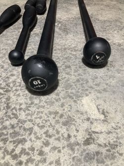10 And 7 lb Omit steel mace with 10lb Club Pair