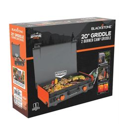 20" Propane Double Burner Griddle 
