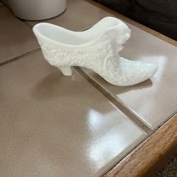 Fenton Glass Shoe 