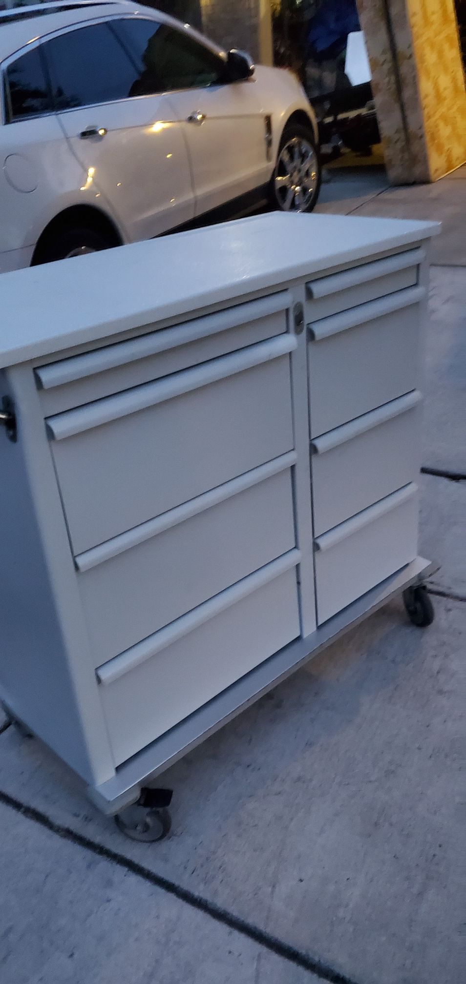 Selling my med carts can use them for tools storage or anything else comes with a key