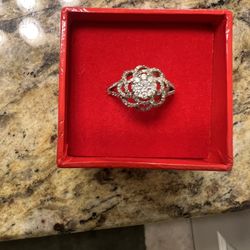 Rose Style Diamond Ring