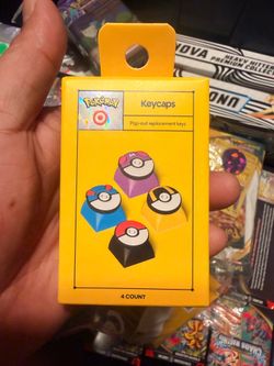 Pokémon x Target Key Caps