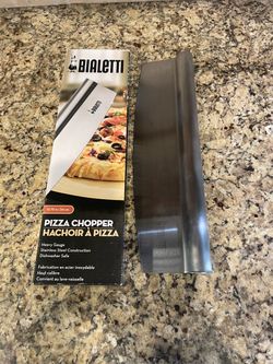 Pizza Slicer Chopper - Bialetti Stainless Steel 13.75 in