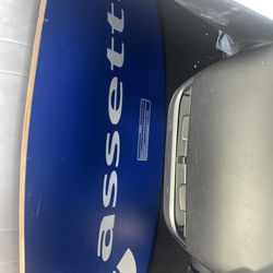 Vintage Cassette 44 Wakeskate with Fins