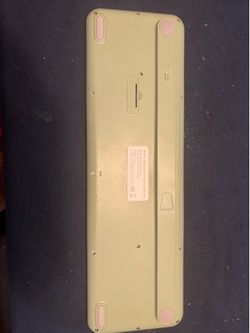 Olive green keyboard