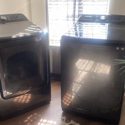 Samsung  Washer And Dryer  Gray