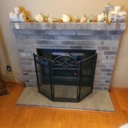 Fireplace screen