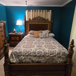Queen Bedroom Set SOLID WOOD