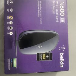 Belkin N600 WiFi Router (for Video Streaming And Gaming)