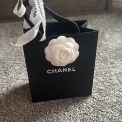 Small Empty Chanel Paper Bag 