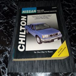 Nissan 1998 -01 Pick-up Repair Manual 
