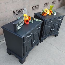 Beautiful Vintage Nightstands