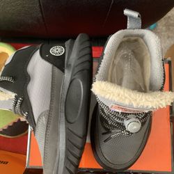 TODDLER BOYS GREY HIKING BOOTS