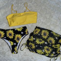 New In Package (only Taken Out For Picture) Size xl 3 Piece Swim