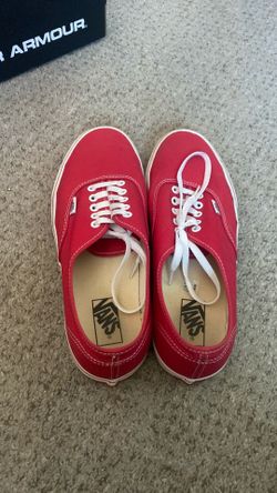 Men’s Red Vans — size 11