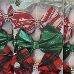 NEW! Jojo Christmas bow set