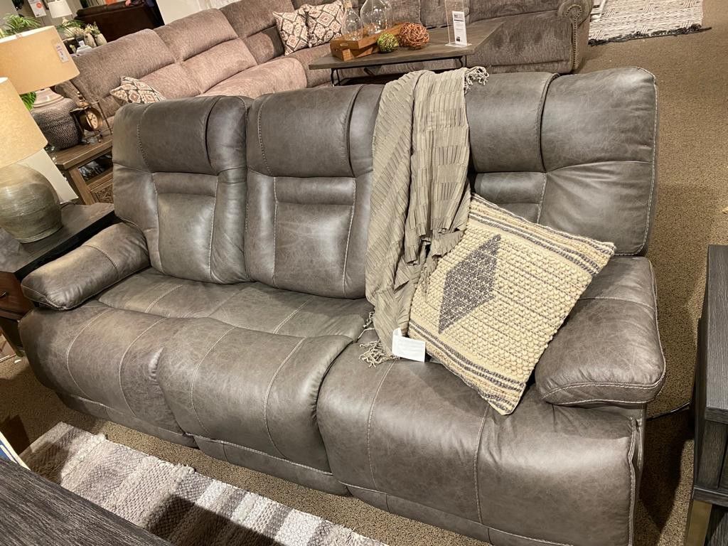 Wurstrow Smoke Power Reclining Sofa, Loveseat And Recliner$10 Down Payment And Financing Available