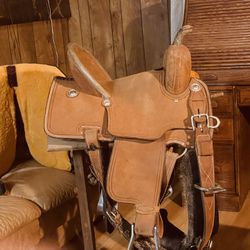 13” Seat - Custom Sheridan Rope Saddle