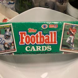 Football Cards Topps 1991