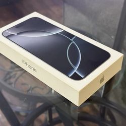 New Condition~iPhone 16` Pr○ Max 256 GB| White Titanium