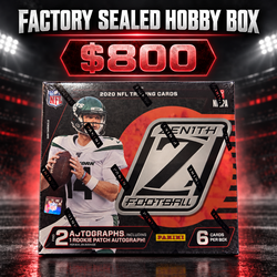 2020 Panini Zenith Football Hobby Box – Factory Sealed