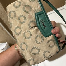 Like New Coach Wristlet