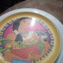 Vintage Pocahontas Plate