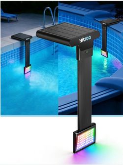 Solar pool light -RGB 17 color modes