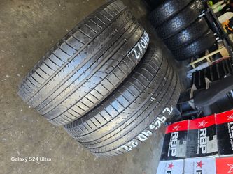 Only 2 used tires 295 40r22 Goodyear $180.00