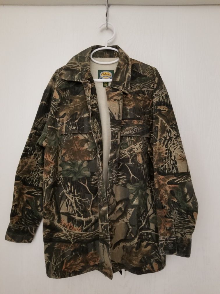 Cabelas For Kids camo shirt and pants