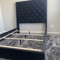 Black Queen Size Bed Frame 