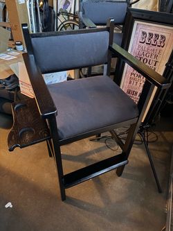 Pool table high chairs