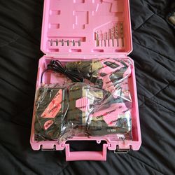 Pink Power Tool Set