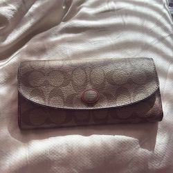 COACH🔹VINTAGE🔹2 Piece Bifold Signature Leather Wallet