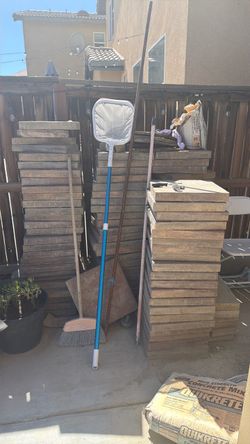 Outdoor pavers.
