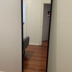 IKEA Stave Mirror Rectangular Black Brown