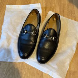 Gucci Men’s Shoes Jordaan Loafers Black In Immaculate Condition Worn 5-6 Times Only