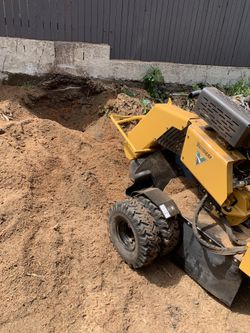 Stump grinding