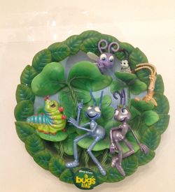 3D Disney Plates - A Bugs Life. All in a Bugs Life