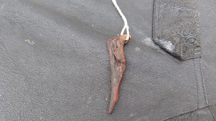 Madrona wood pendant