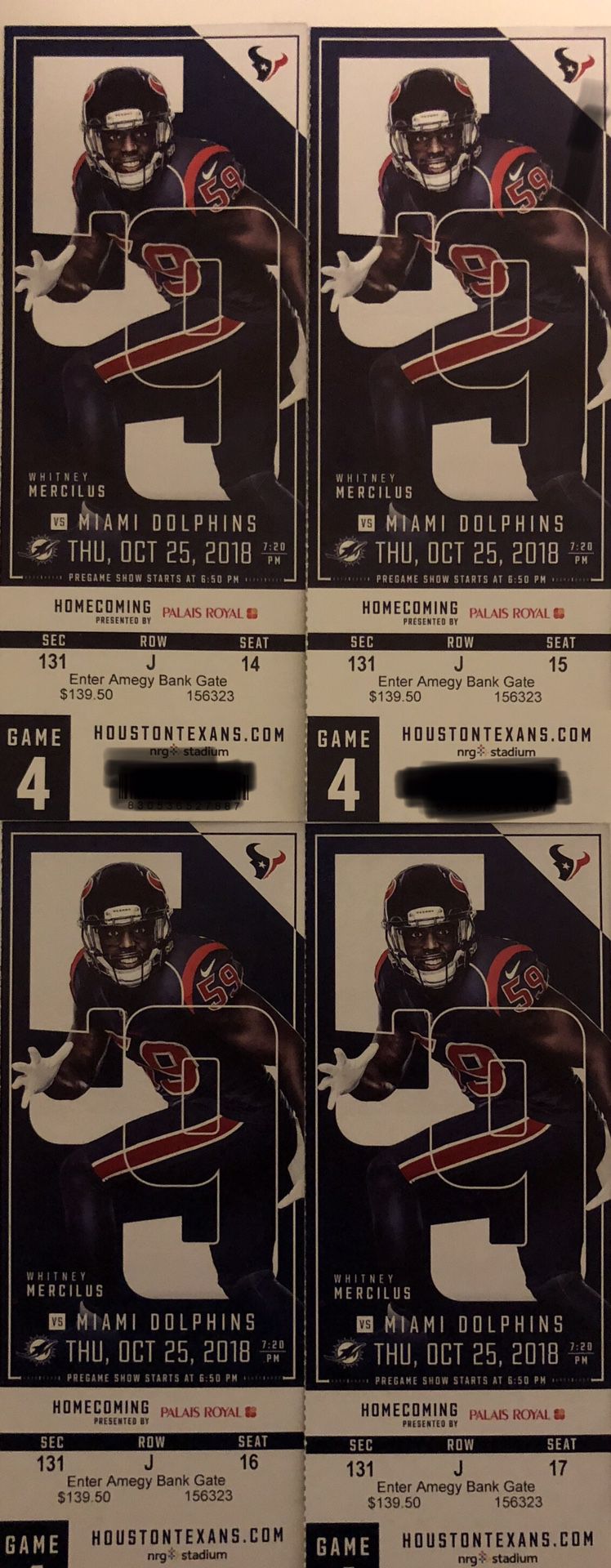 Houston Texans Tickets