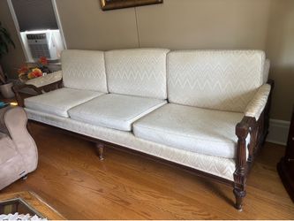 Real wood sofa