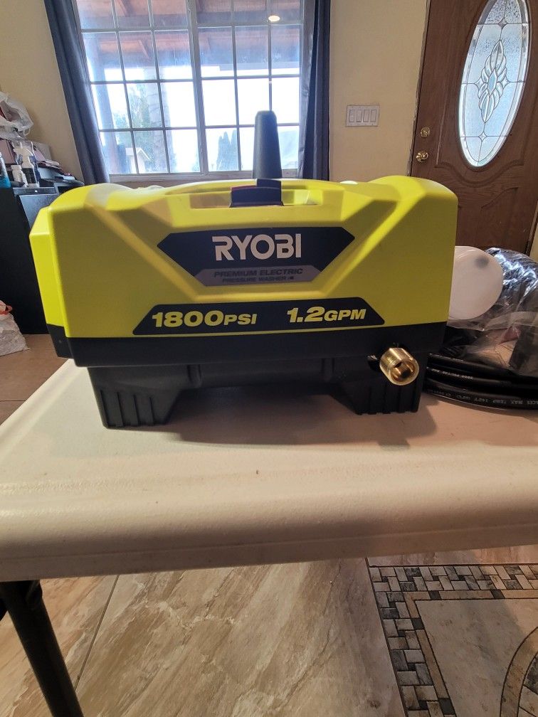 Ryobi 1800 PSI 1.2 GPM Electric Pressure Washer!!!