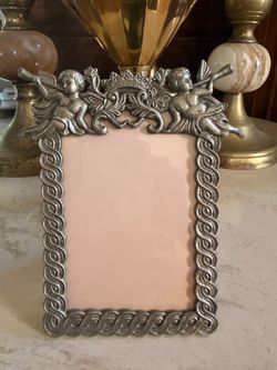 Vintage Metal Picture Frame